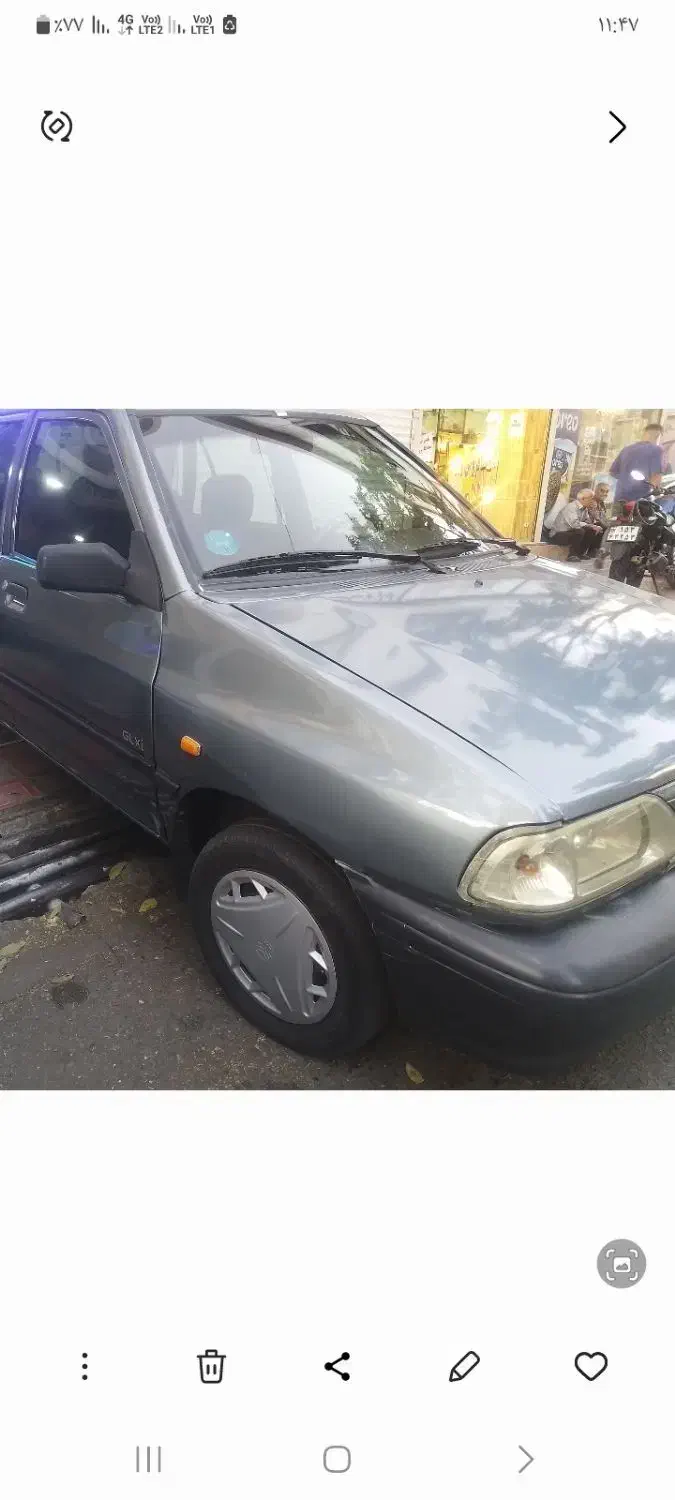 پراید صبا بنزینی - 1387