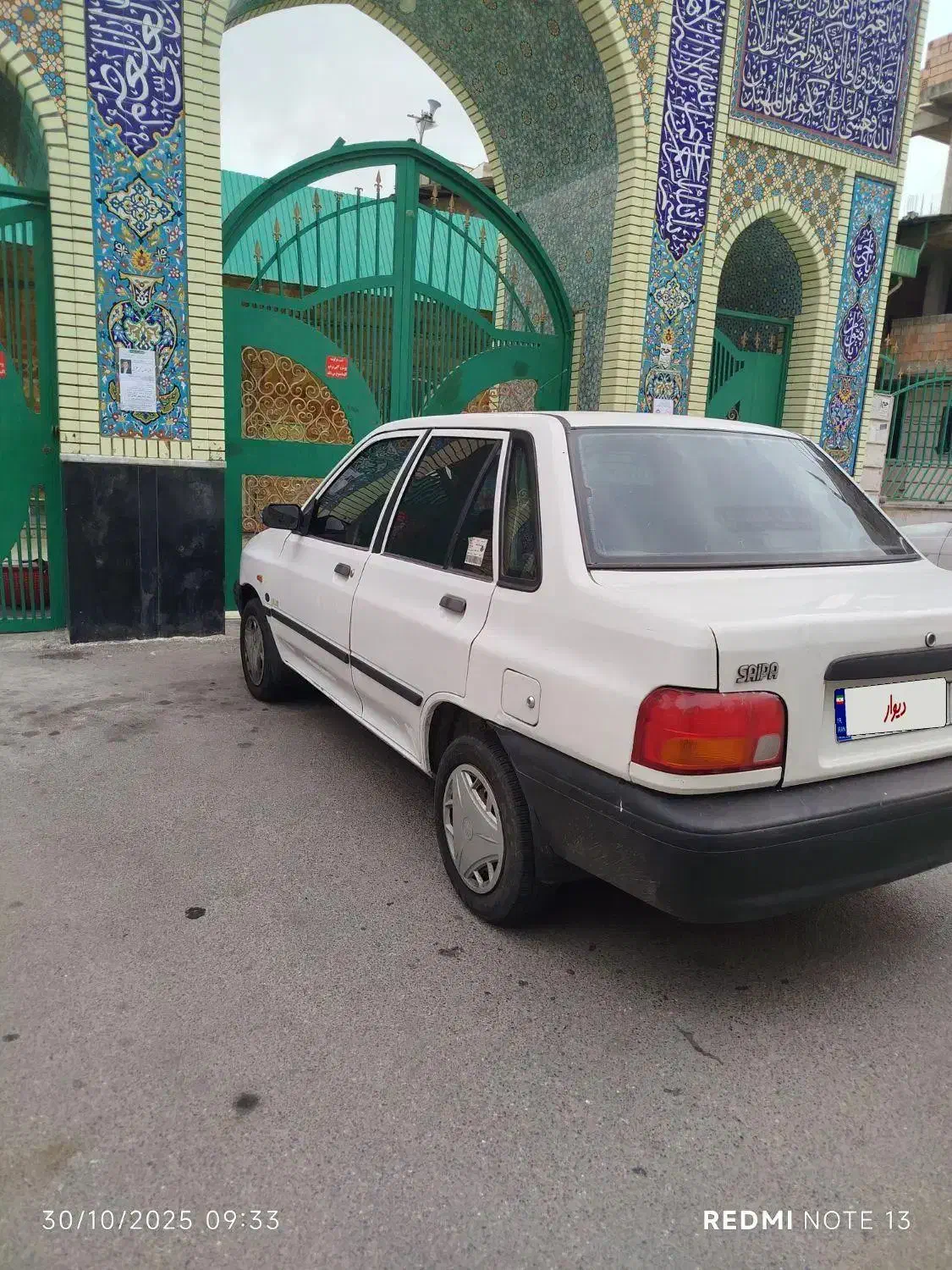 پراید صبا دوگانه‌سوز - 1389