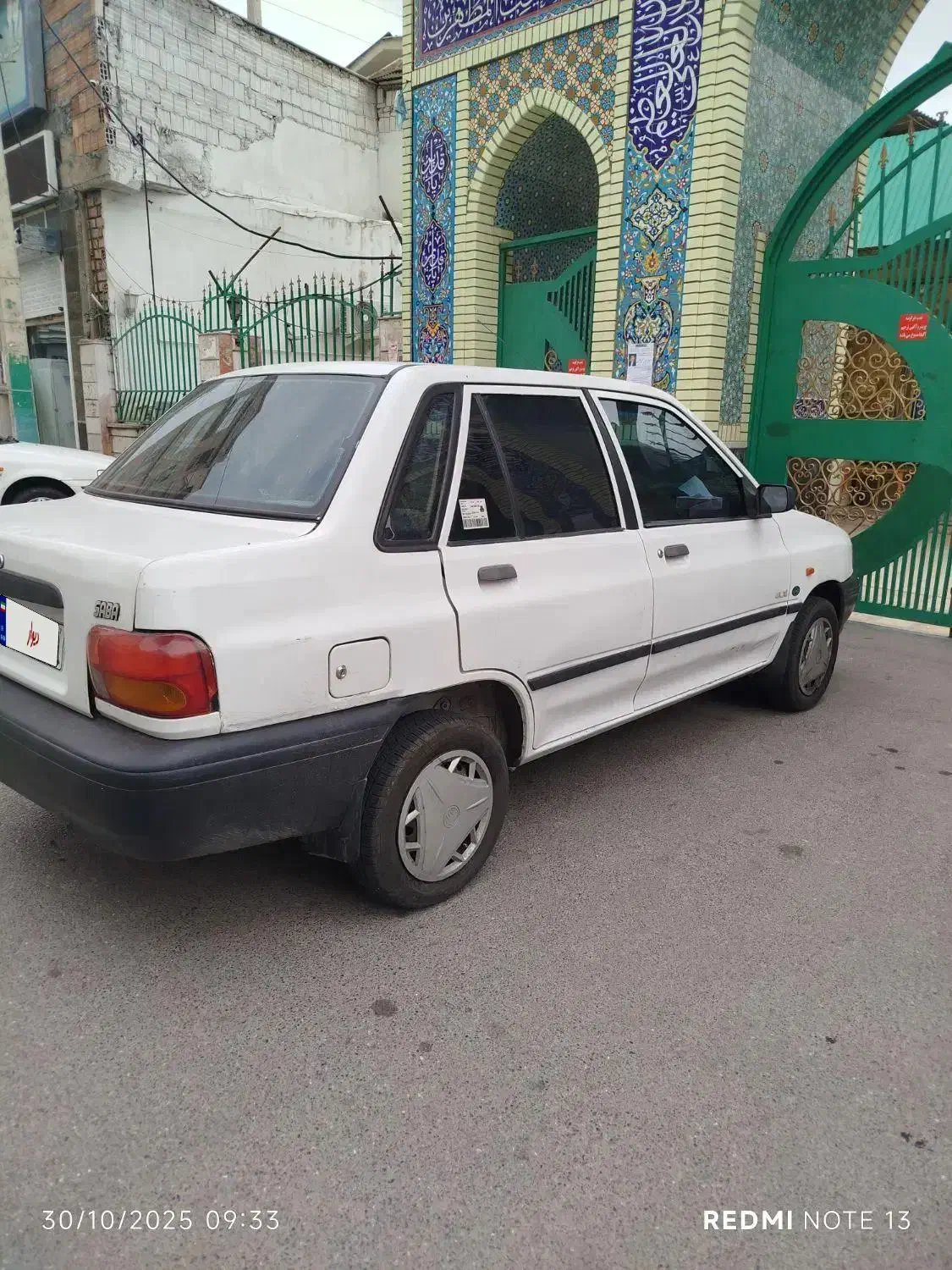 پراید صبا دوگانه‌سوز - 1389