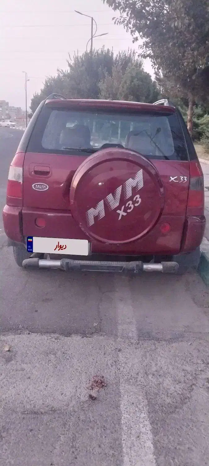 ام وی ام X33 دنده‌ای ساده - 1390