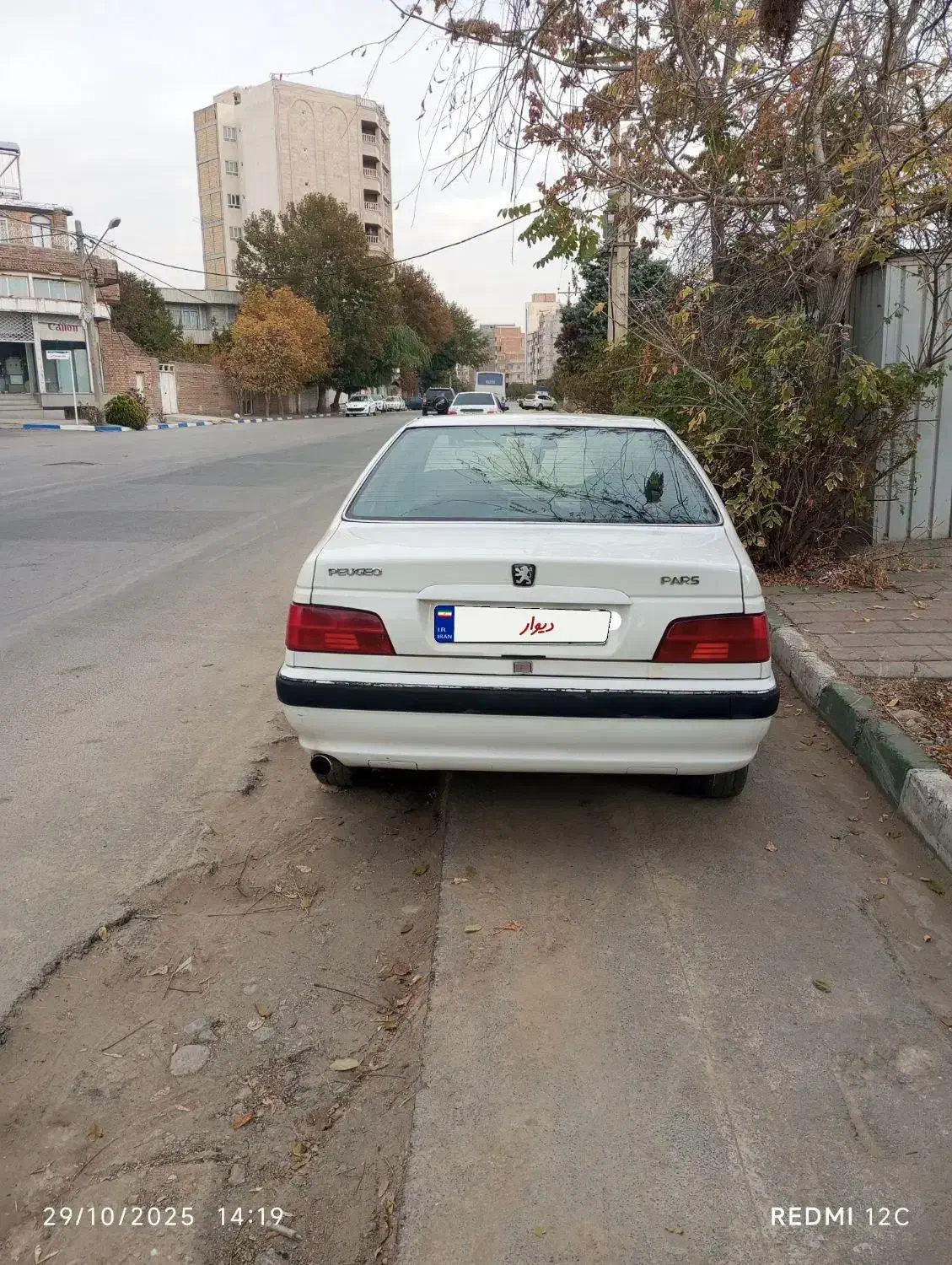 پژو پارس ELX-XU7P سفارشی - 1387