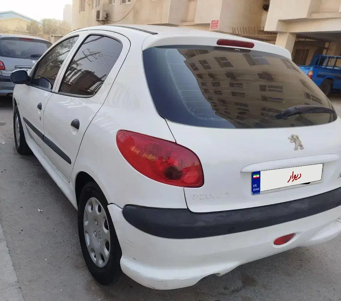 پژو 206 تیپ 2 - 1396