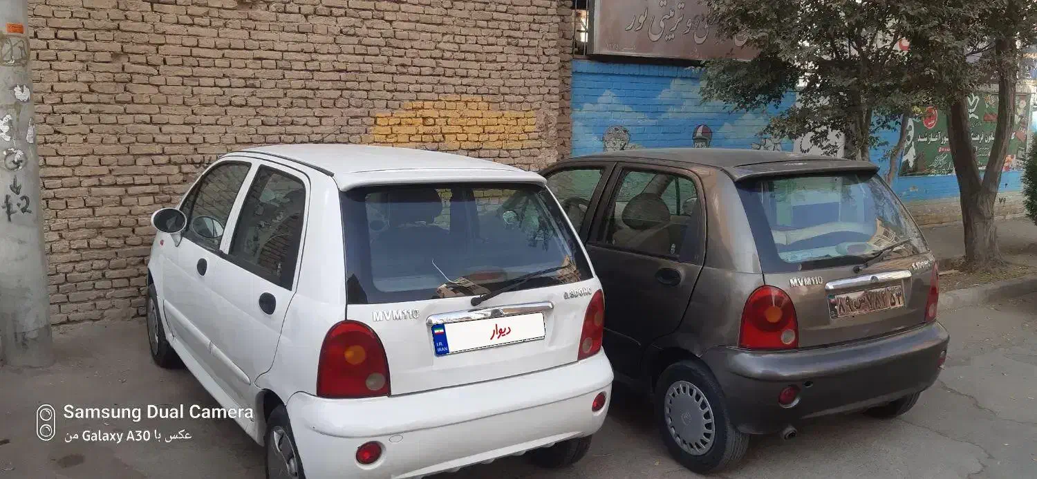 ام وی ام 110 چهار سیلندر دنده ای - 1390