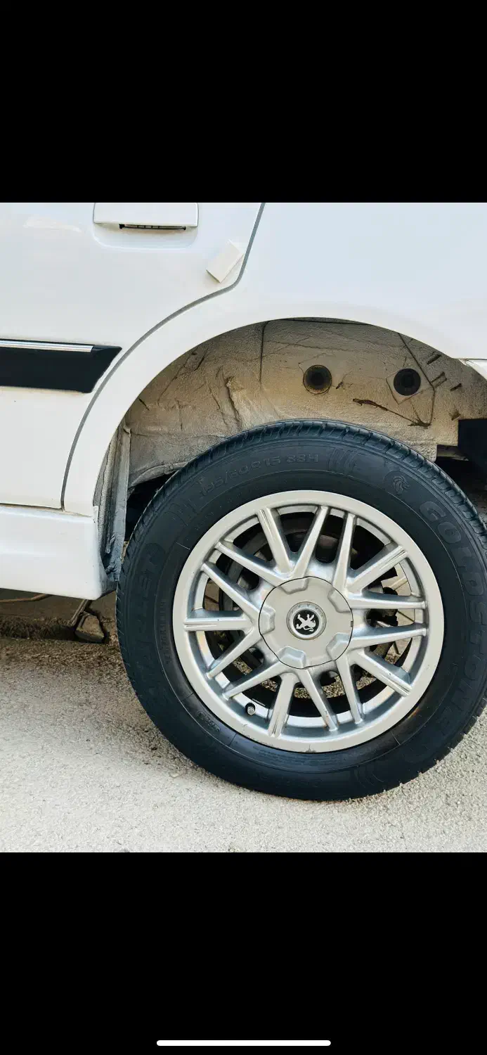 پژو پارس دوگانه سوز - 1387