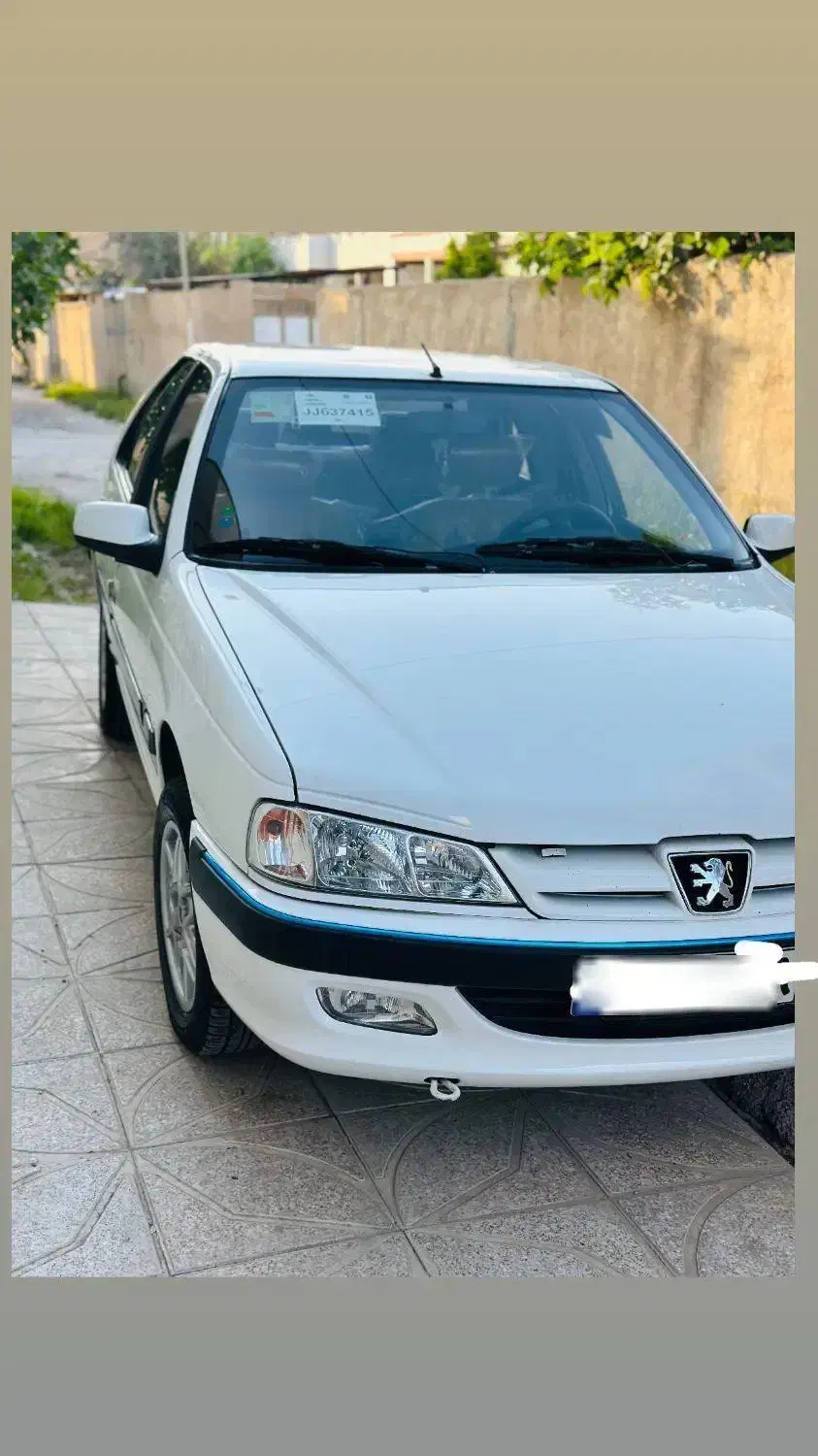 پژو پارس دوگانه سوز - 1387