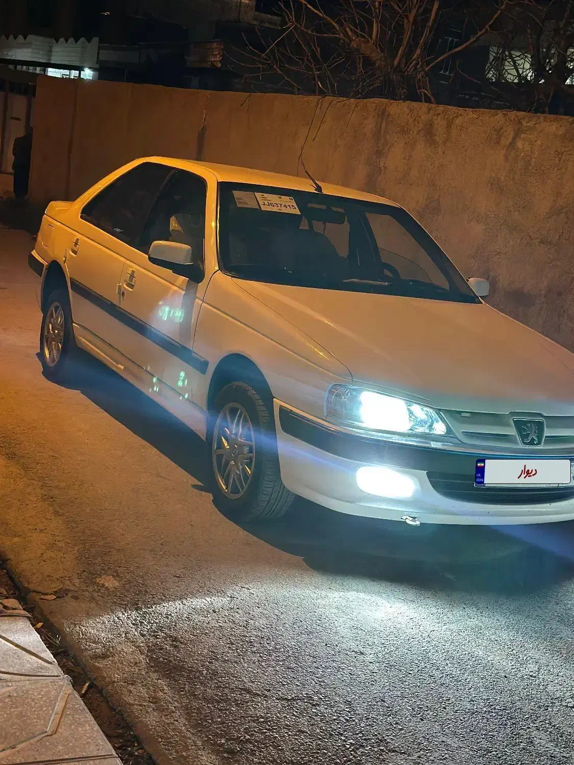 پژو پارس دوگانه سوز - 1387