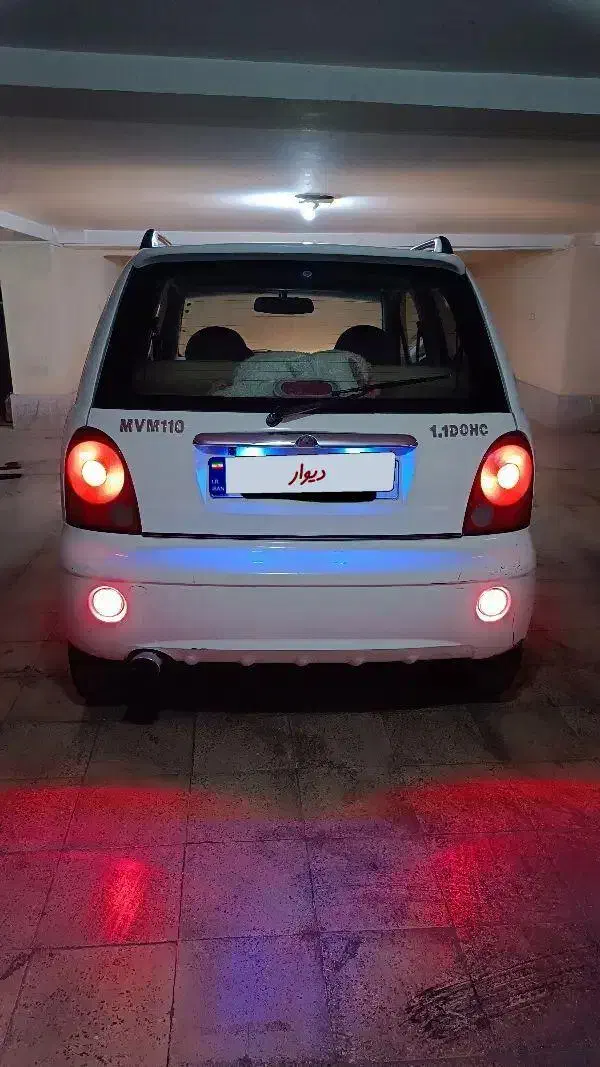 ام وی ام 110 چهار سیلندر دنده ای - 1395