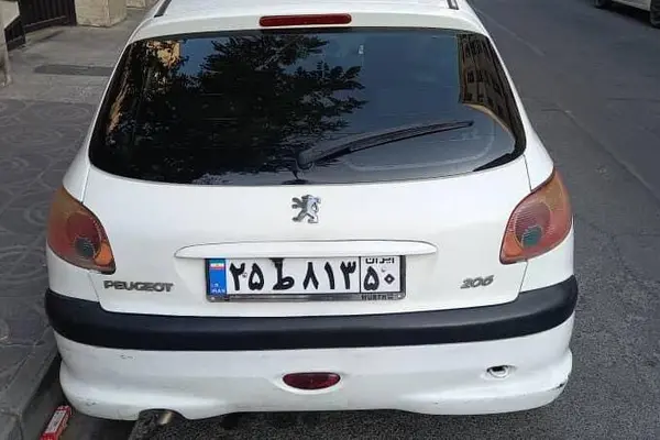 پژو 206 تیپ 2 - 1386