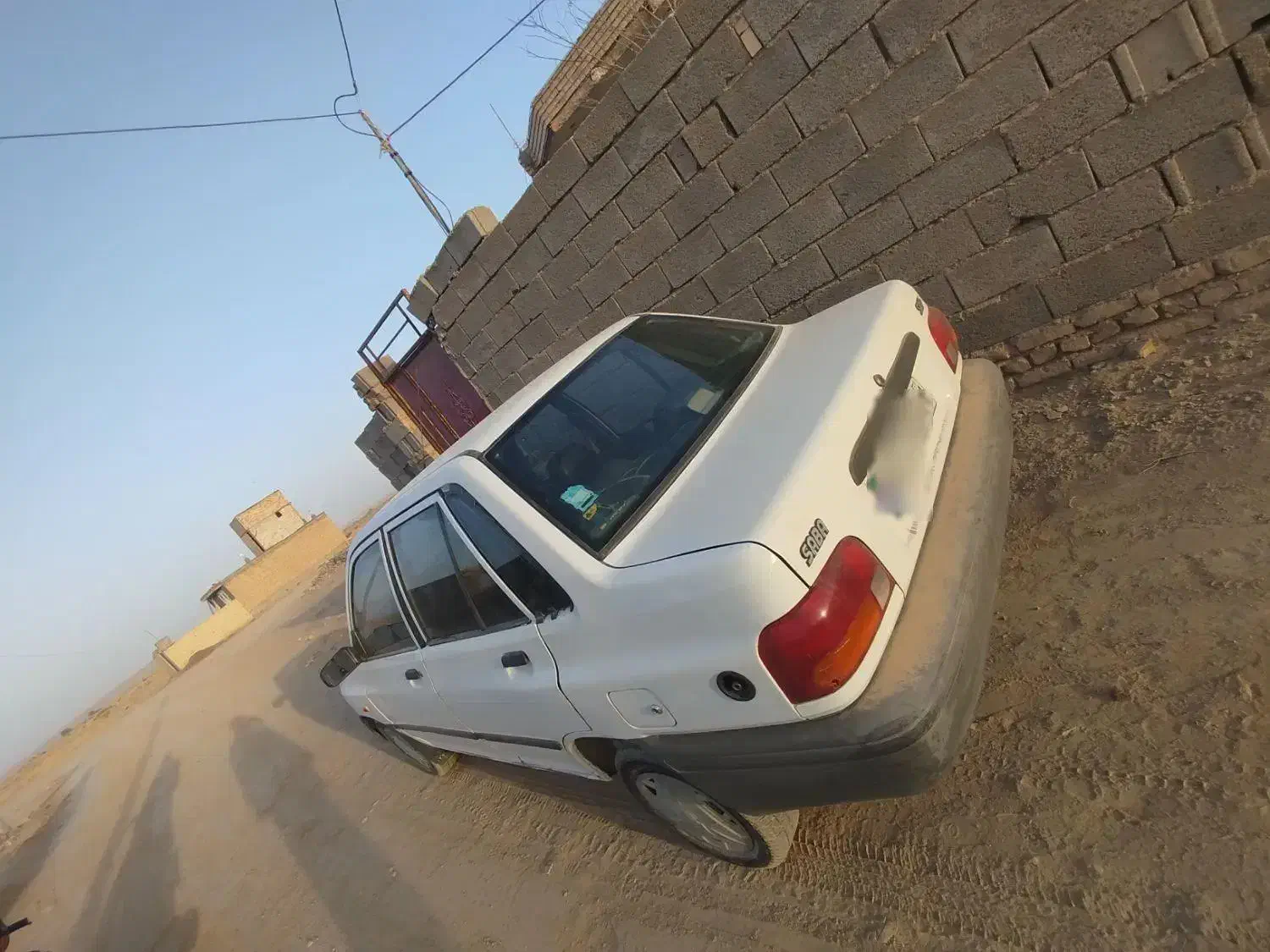 پراید صبا بنزینی - 1386