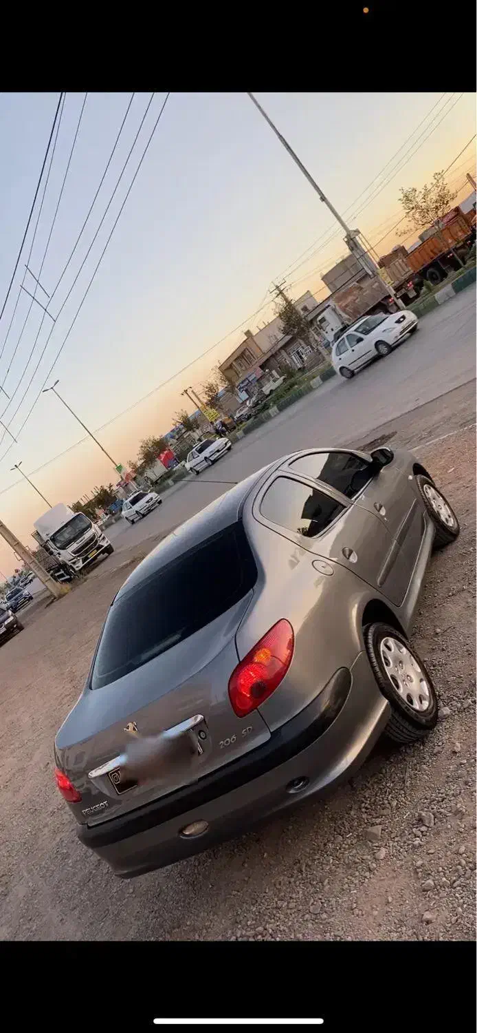 پژو ۲۰۶ صندوق دار v1 - 1390