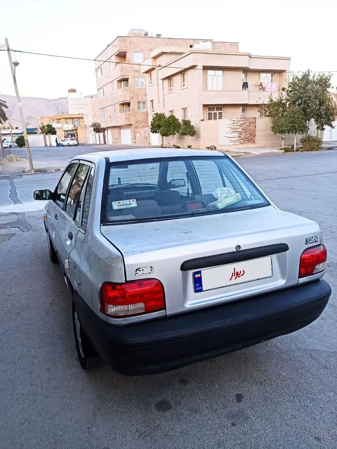 پراید صبا بنزینی - 1387