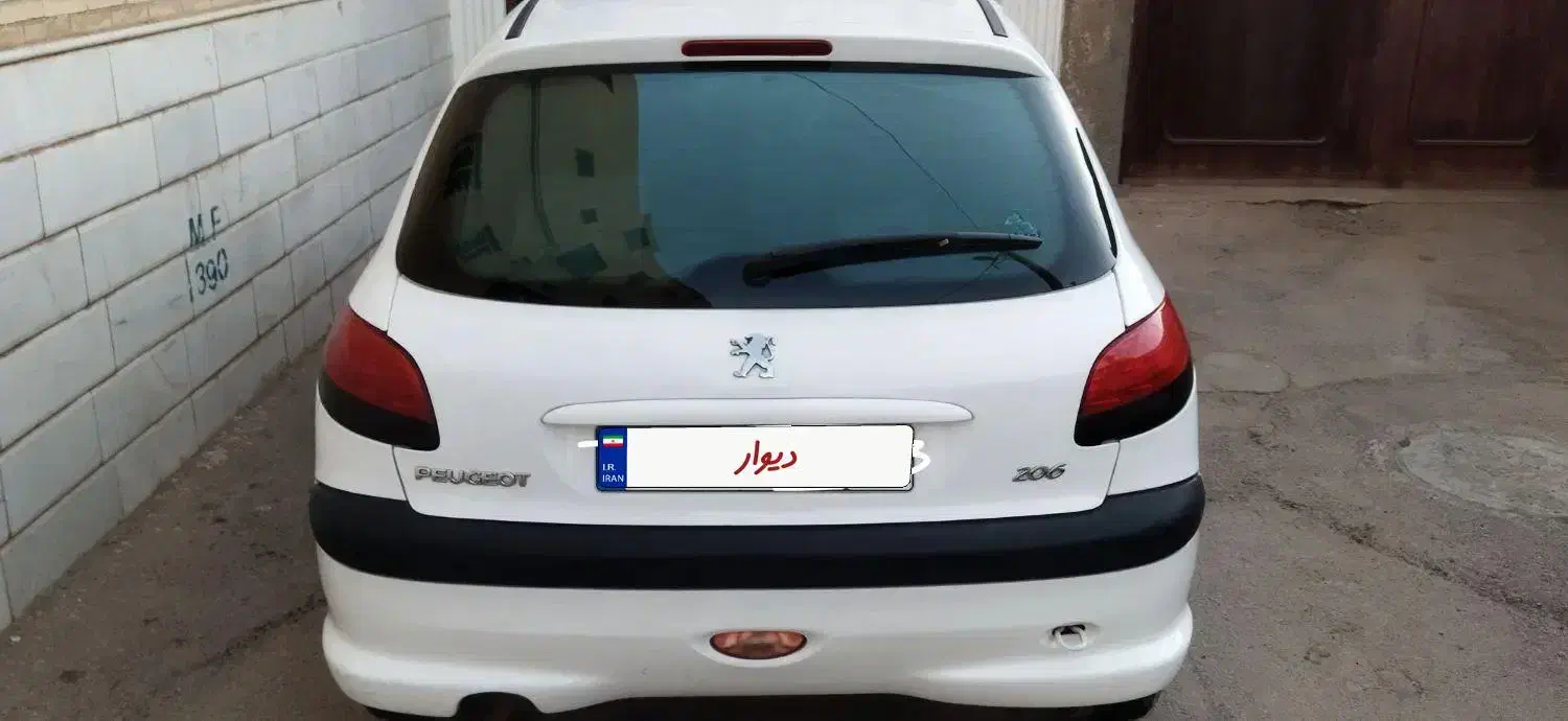 پژو 206 تیپ 3 - 1390