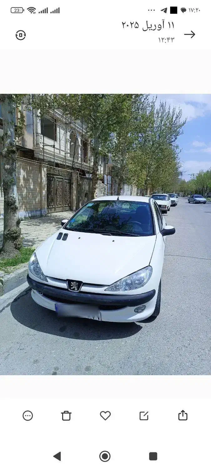 پژو 206 تیپ 2 - 1387