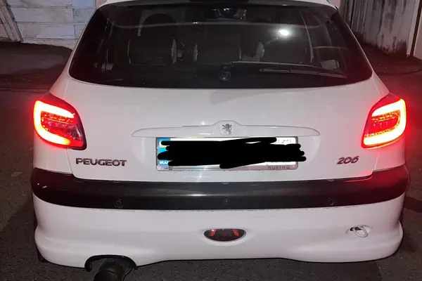 پژو 206 تیپ 5 - 1395