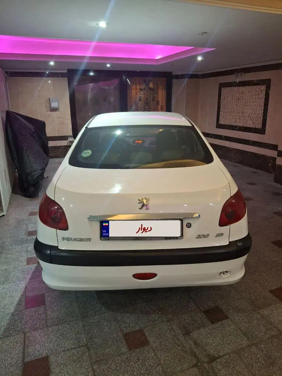 پژو ۲۰۶ صندوق دار v8 - 1399