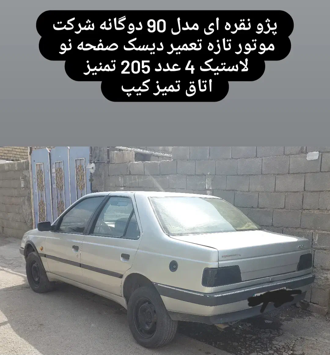 پژو 405 GLX - دوگانه سوز - 1390