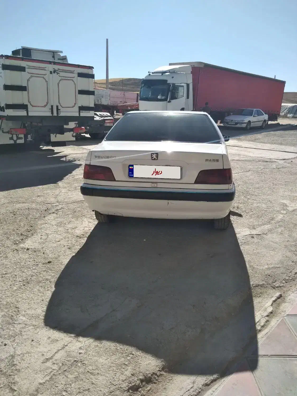 پژو پارس دوگانه سوز - 1390