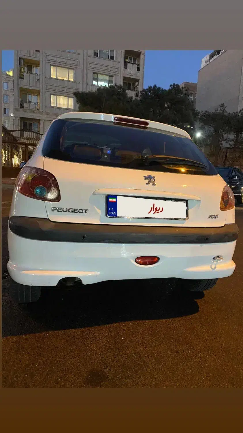 پژو 206 تیپ 5 - 1396