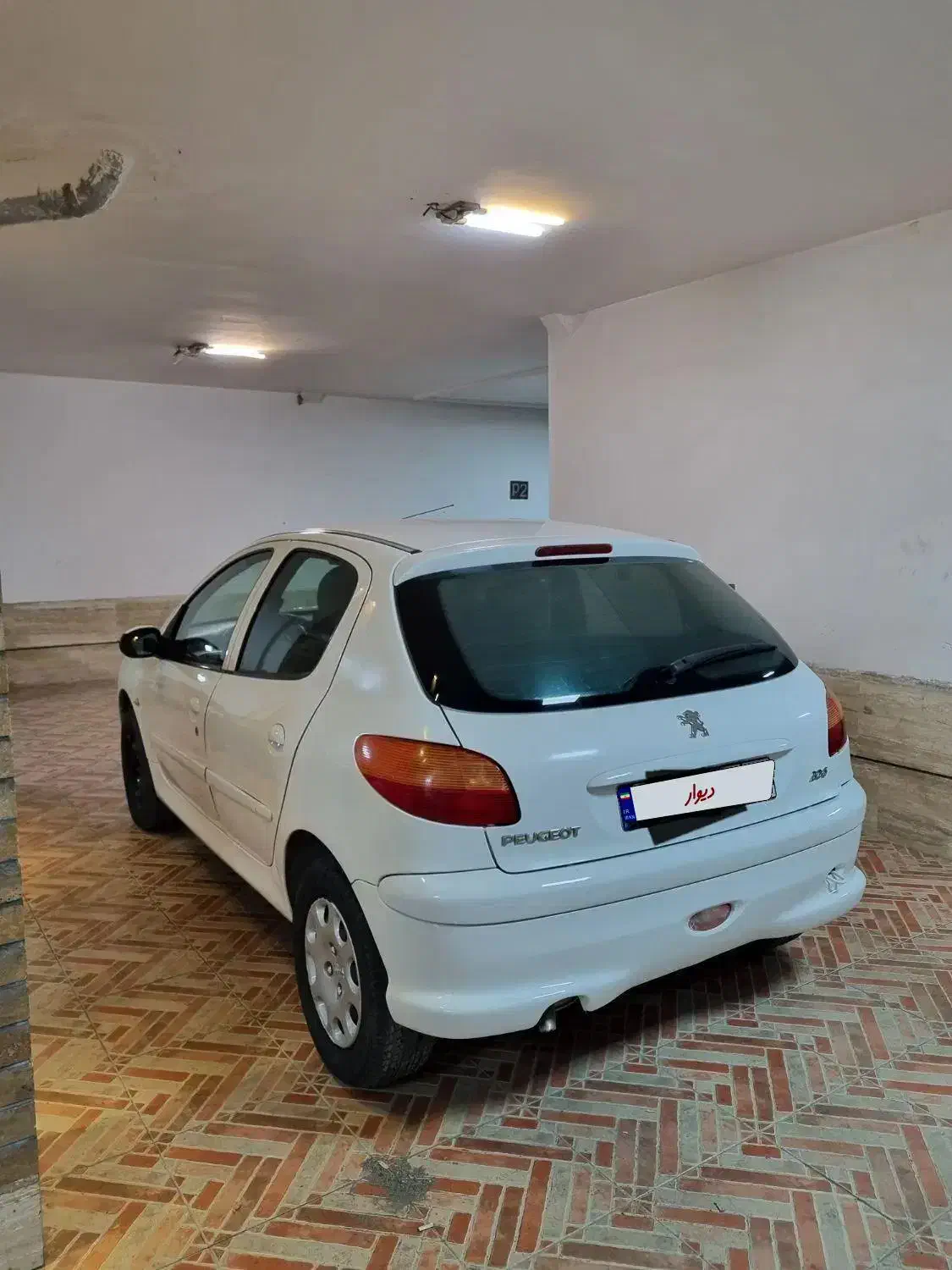 پژو 206 تیپ 3 - 1389