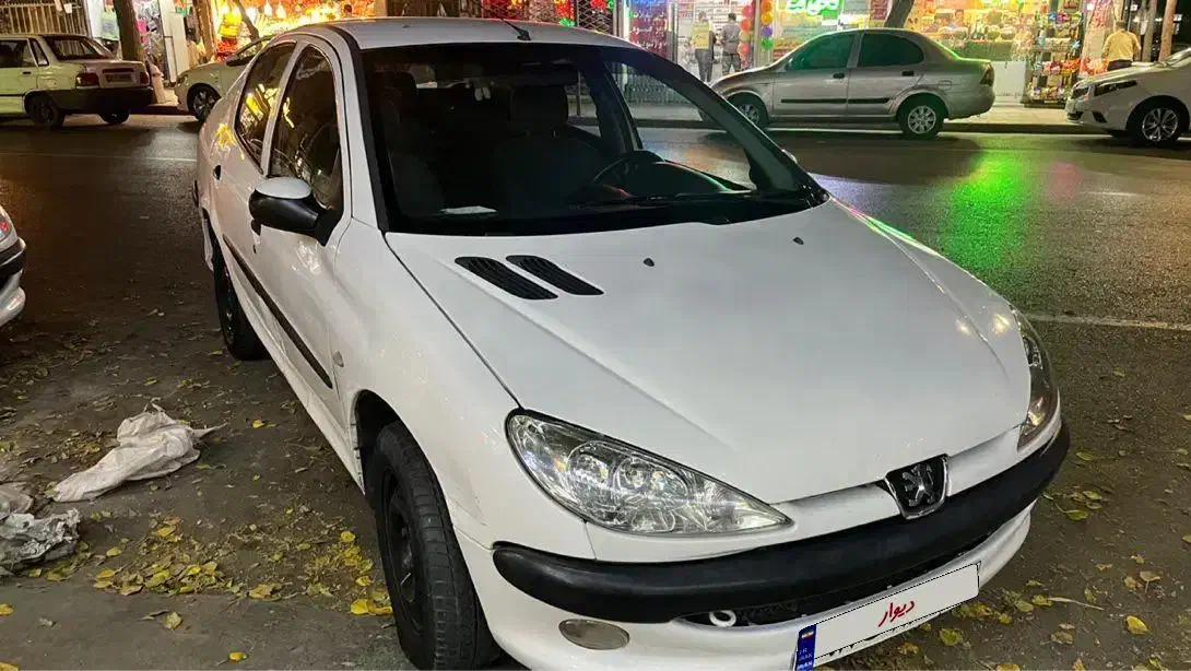 پژو ۲۰۶ صندوق دار v8 - 1395