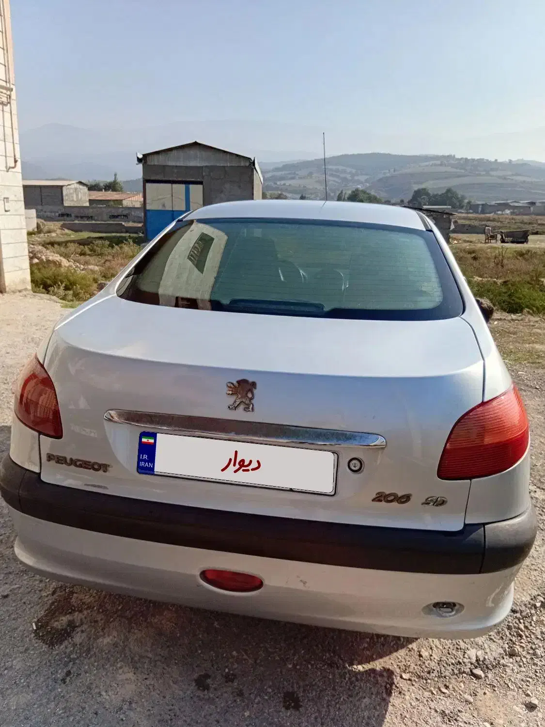 پژو ۲۰۶ صندوق دار v20 - 1388