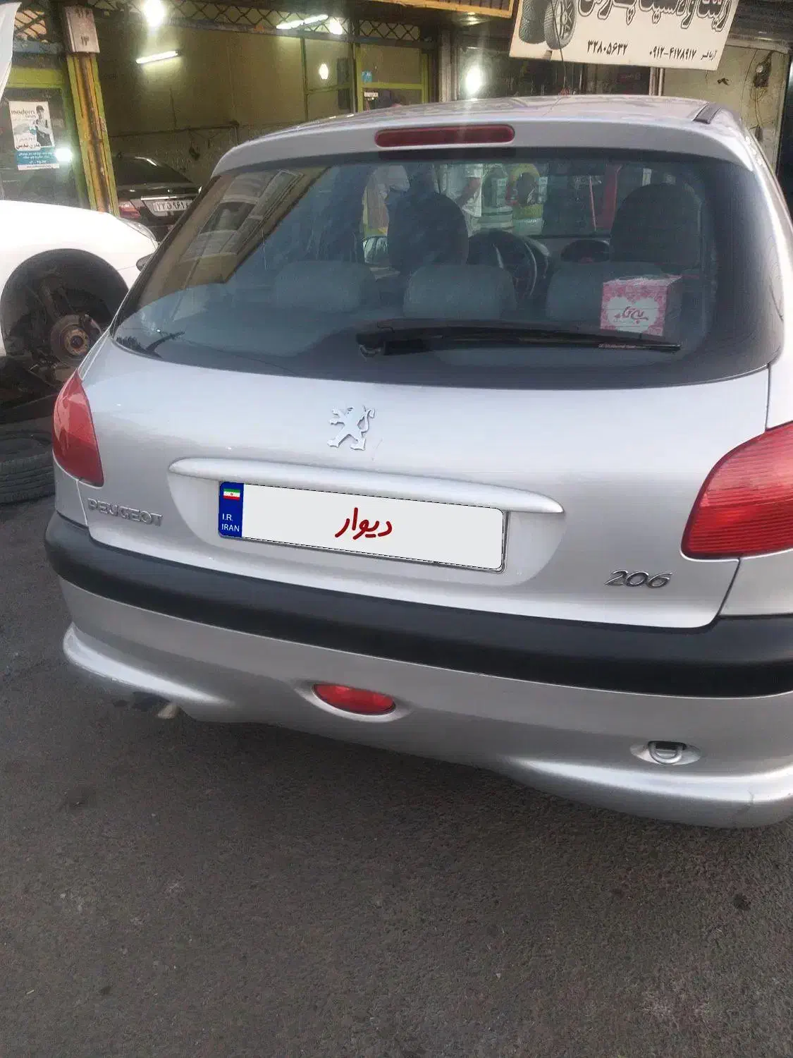 پژو 206 تیپ 2 - 1388