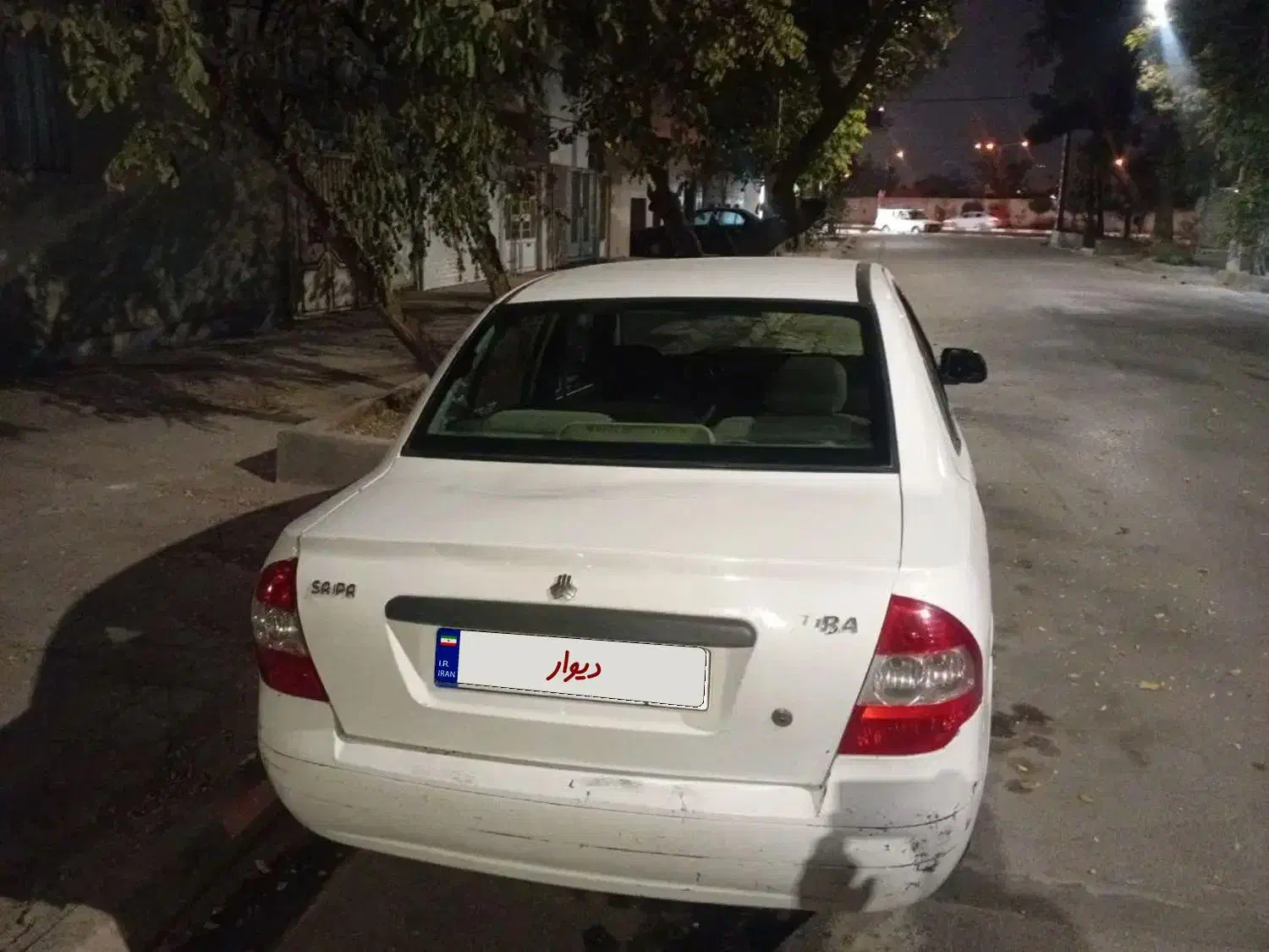 تیبا صندوق دار SX - 1396