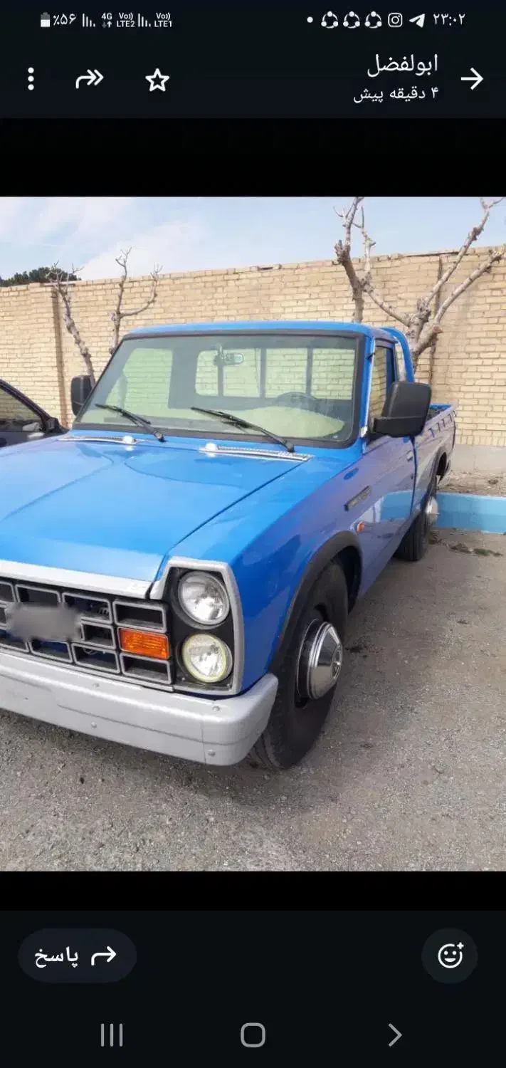 زامیاد وانت نیسانZ24 دوگانه سوز - 1387