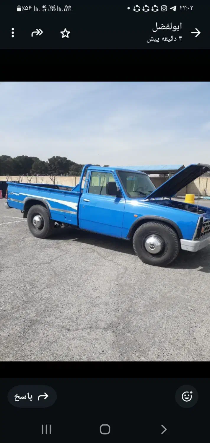 زامیاد وانت نیسانZ24 دوگانه سوز - 1387