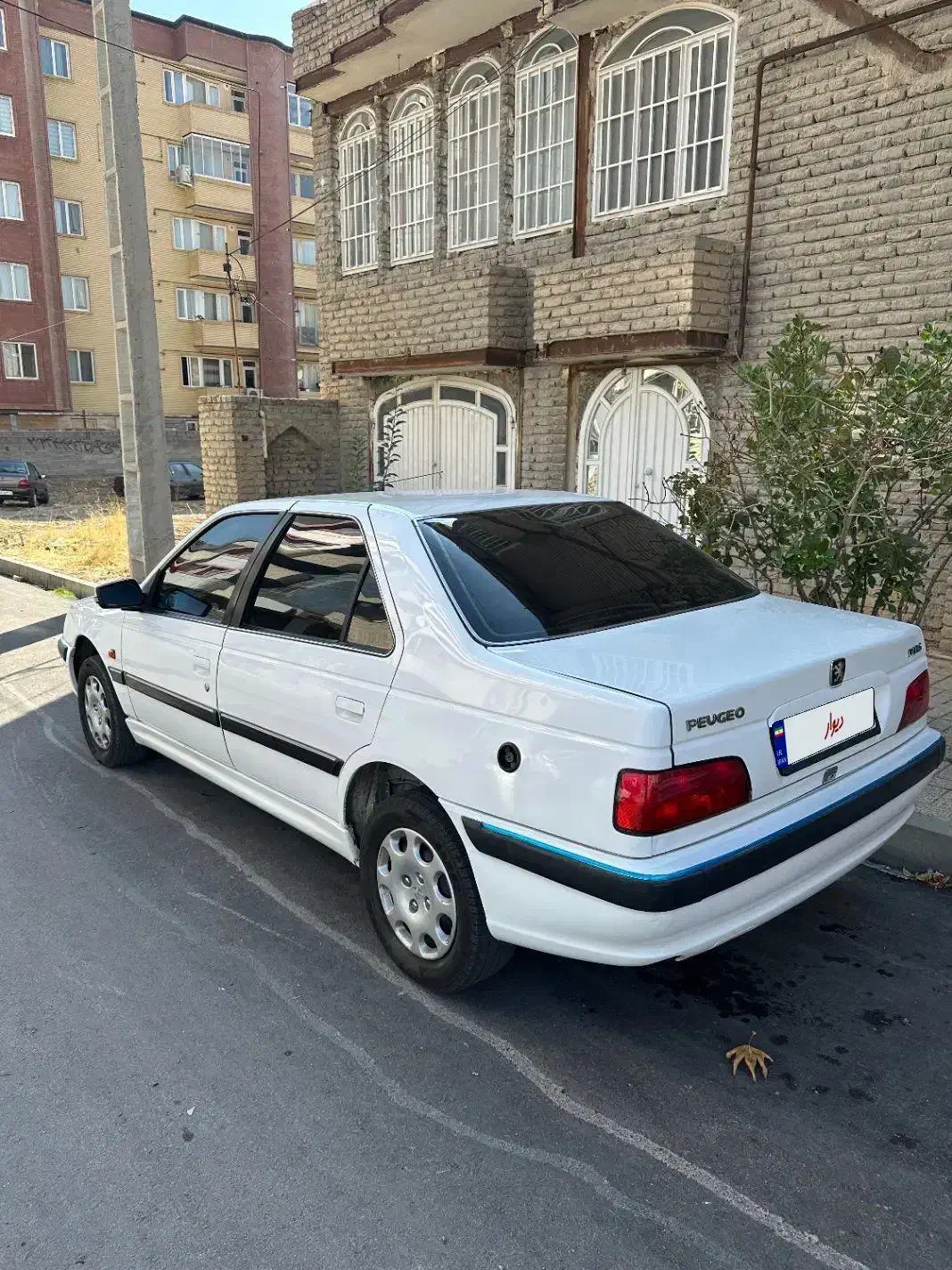 پژو پارس دوگانه سوز - 1390