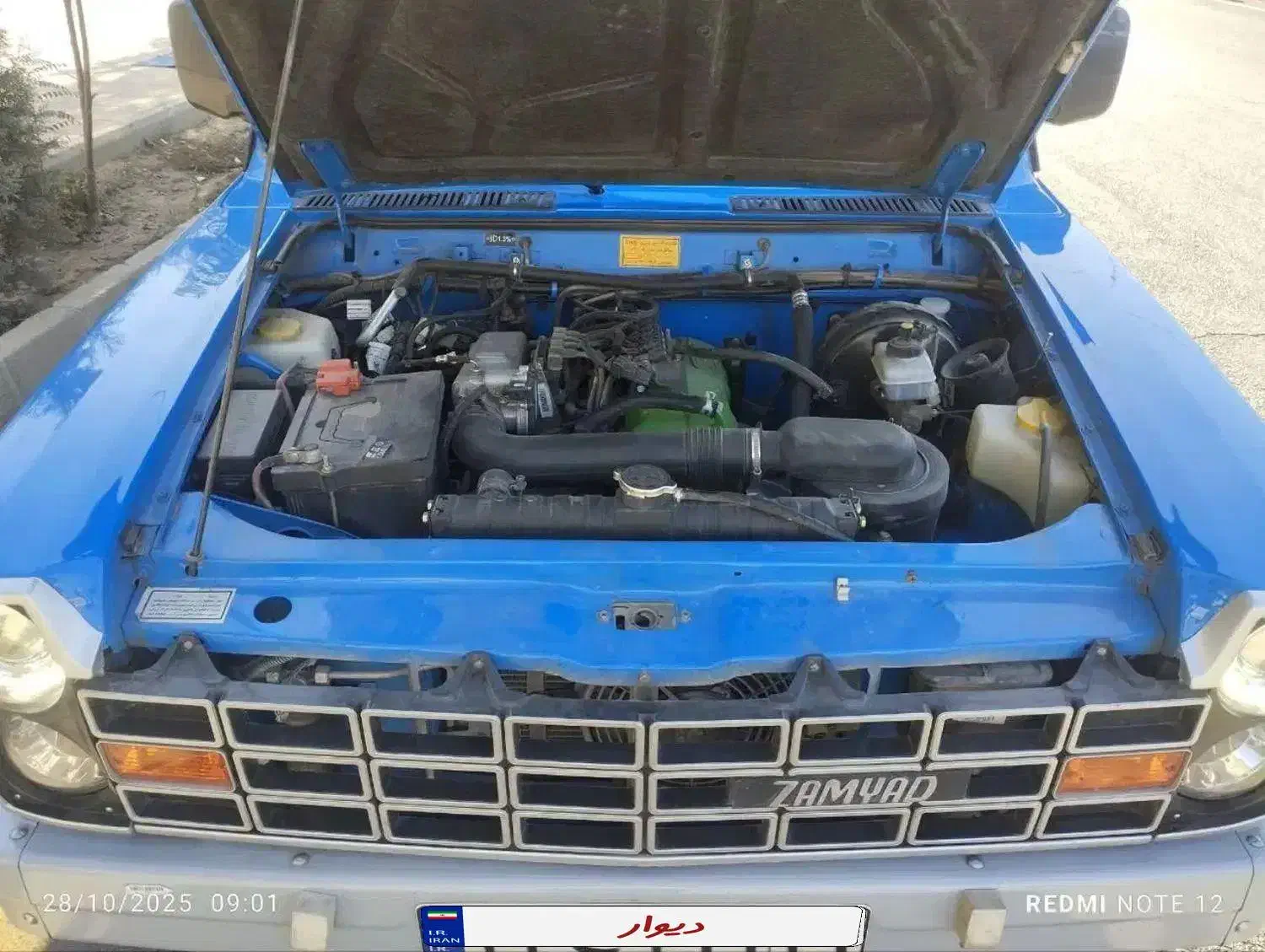 زامیاد وانت نیسانZ24 دوگانه سوز آپشنال - 1403