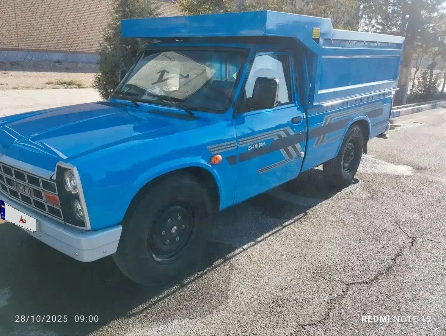 زامیاد وانت نیسانZ24 دوگانه سوز آپشنال - 1403