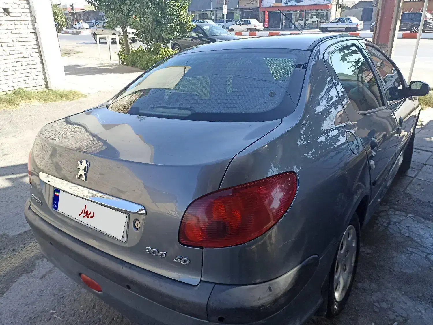 پژو ۲۰۶ صندوق دار v2 - 1387