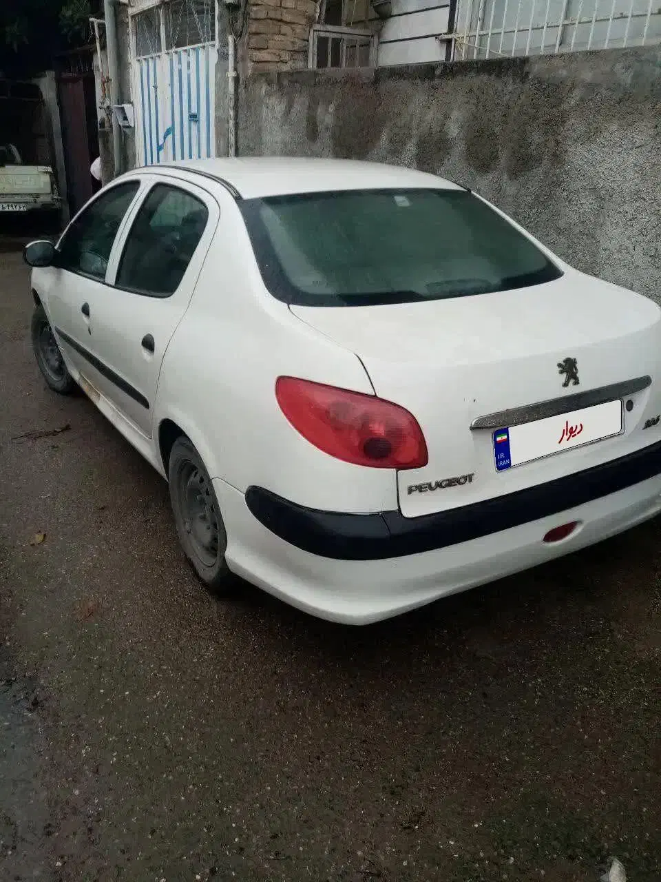 پژو ۲۰۶ صندوق دار v8 - 1387