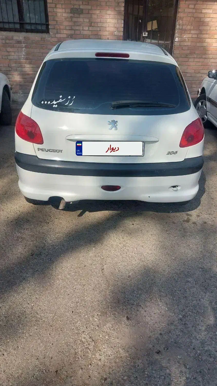 پژو 206 تیپ 2 - 1388