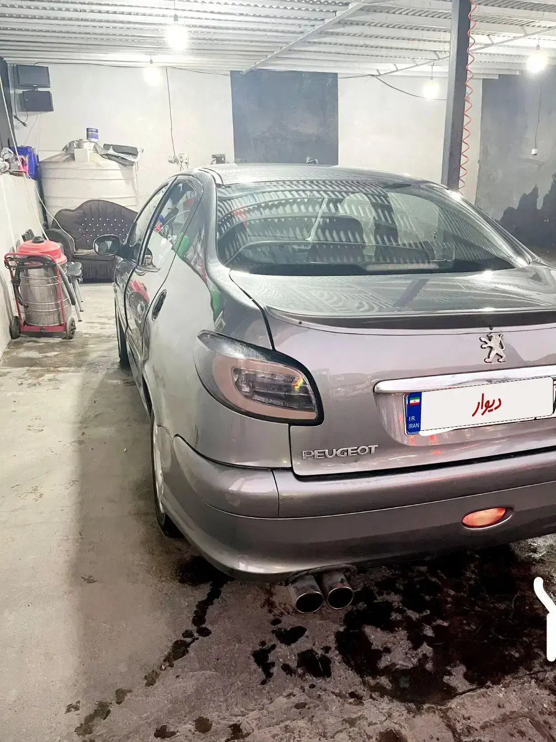 پژو ۲۰۶ صندوق دار v8 - 1390