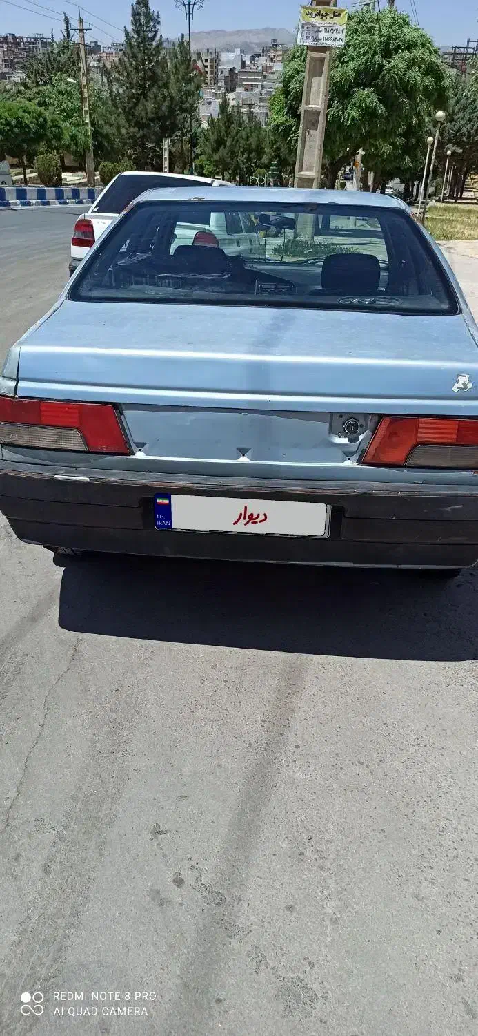 پژو روآ دوگانه سوز - 1387