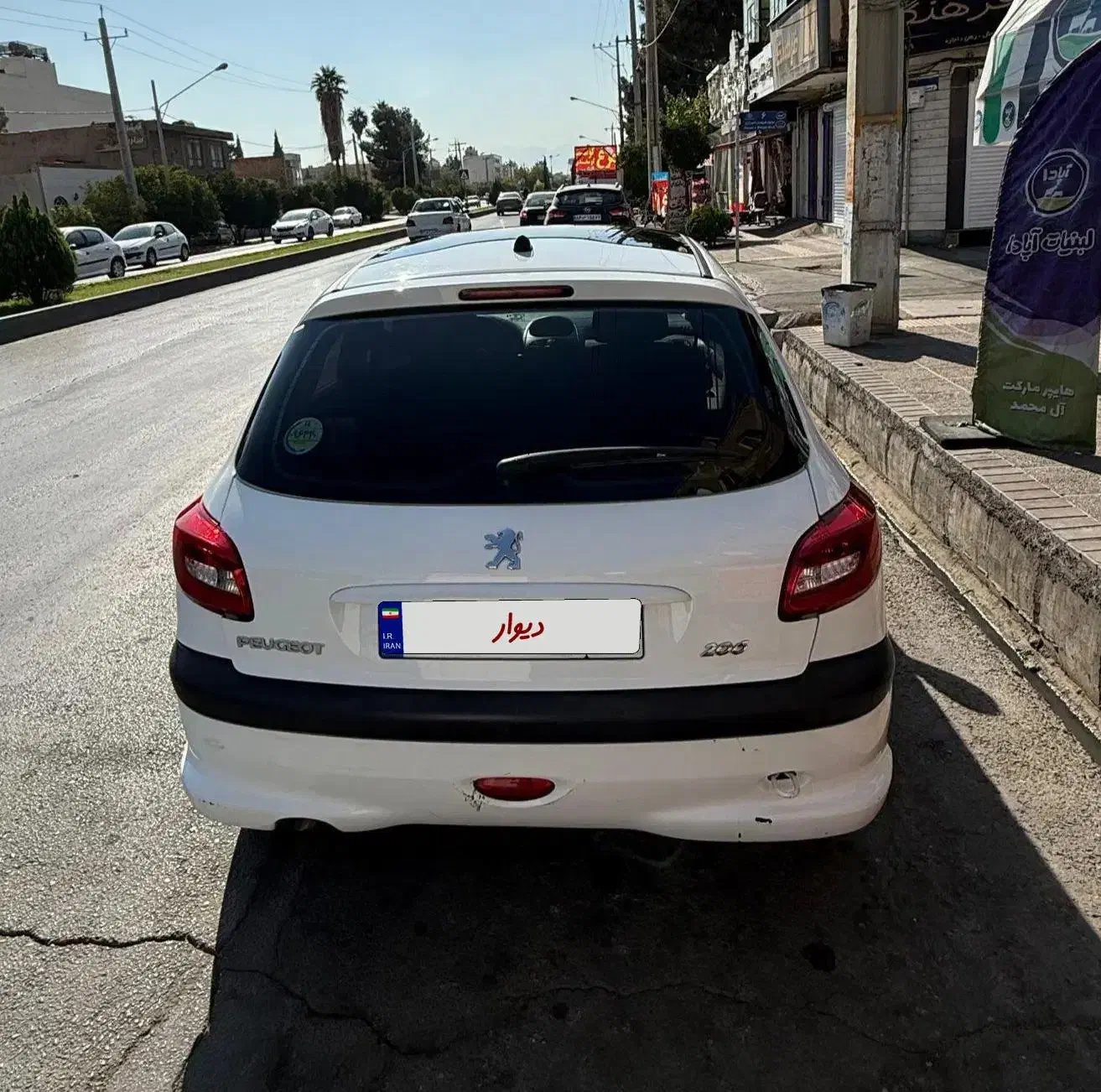 پژو 206 تیپ 3 پانوراما - 1401