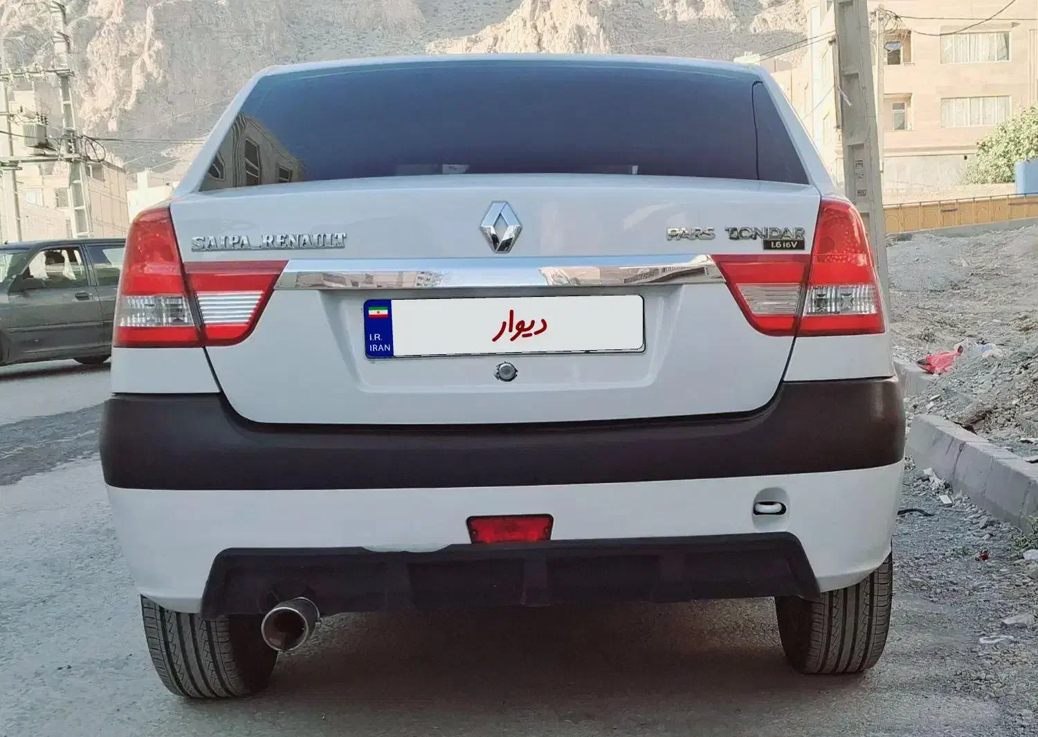 رنو پارس تندر گیربکس JHQ + مولتی مدیا - 1397