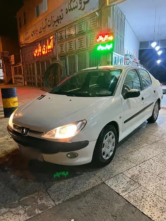 پژو ۲۰۶ صندوق دار v8 - 1389