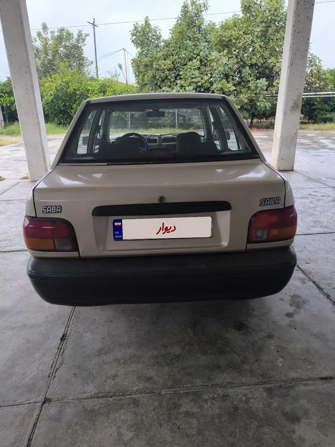 پراید صبا بنزینی - 1387