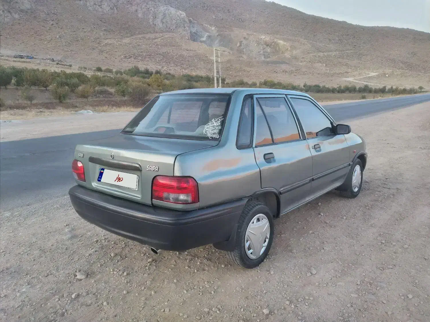 پراید صبا بنزینی - 1386