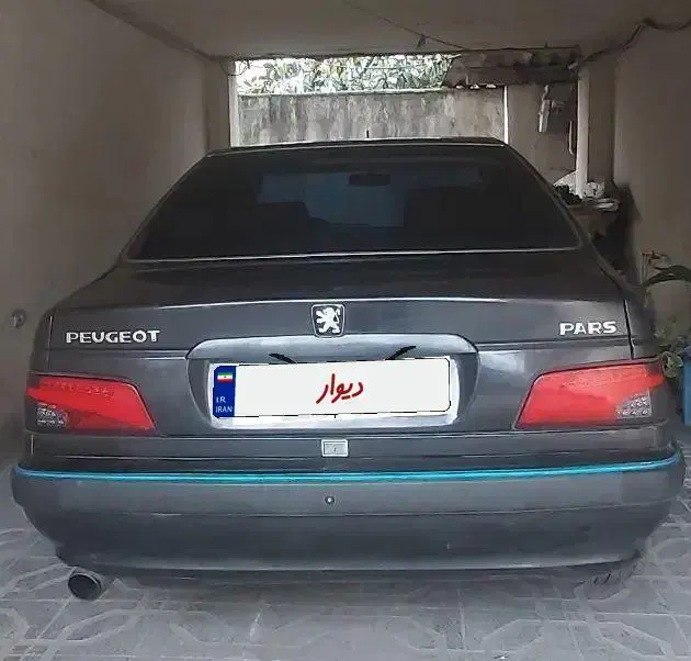 پژو پارس دوگانه سوز - 1387