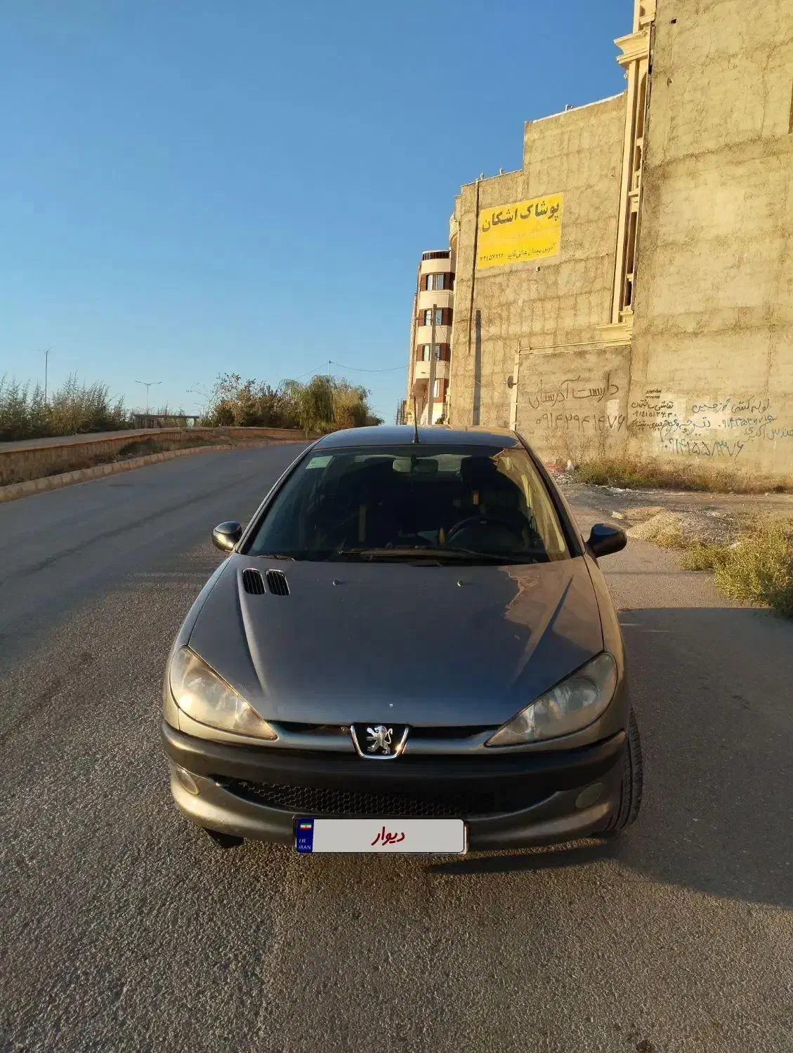 پژو ۲۰۶ صندوق دار v8 - 1386