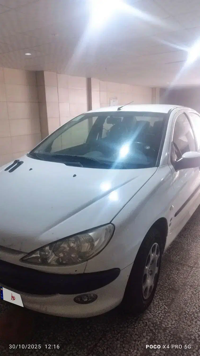 پژو ۲۰۶ صندوق دار v8 - 1400