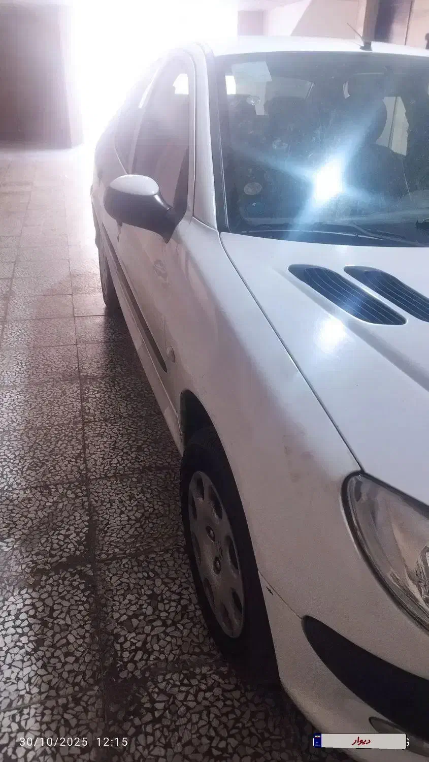 پژو ۲۰۶ صندوق دار v8 - 1400