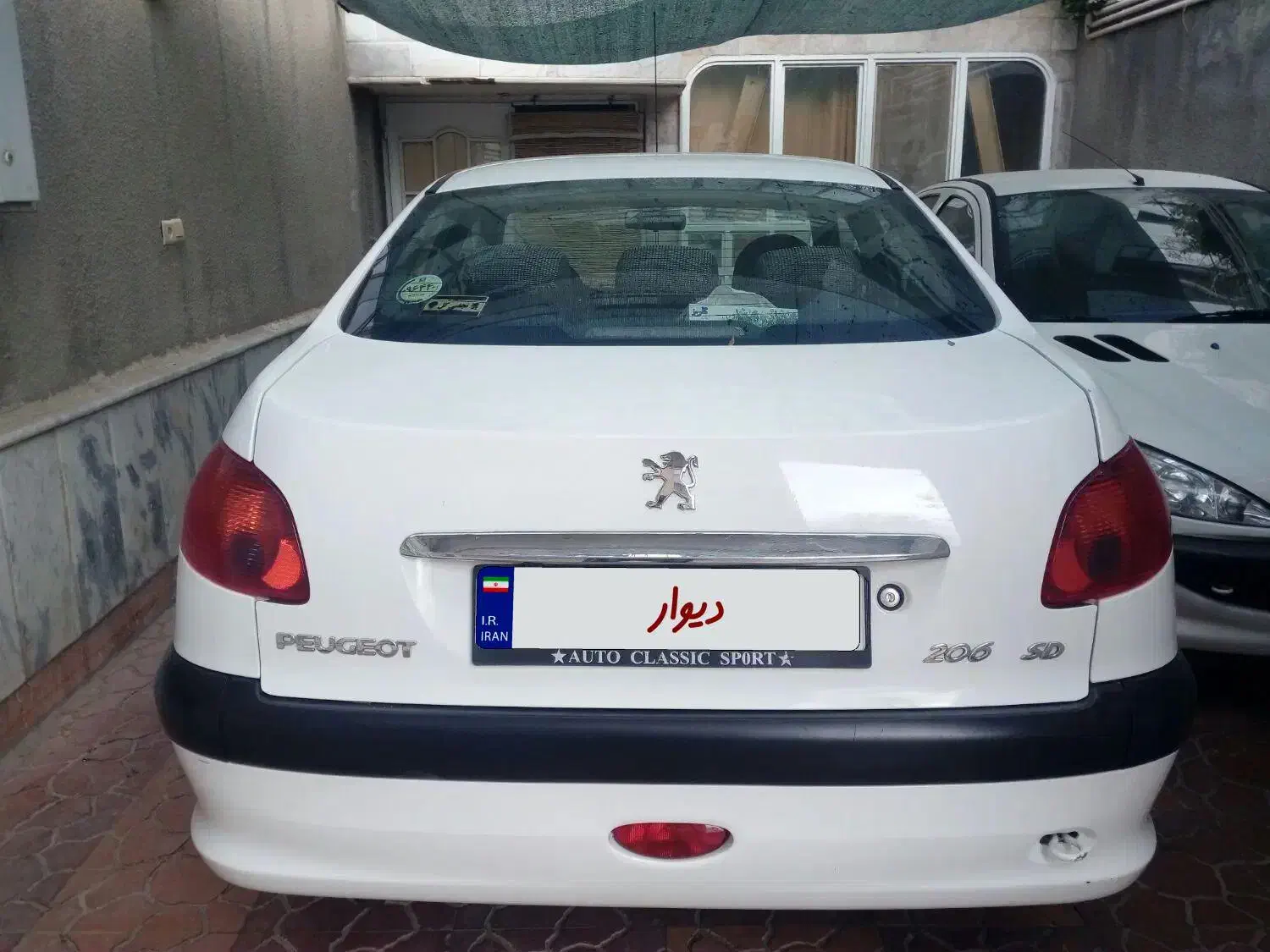 پژو ۲۰۶ صندوق دار v8 - 1398