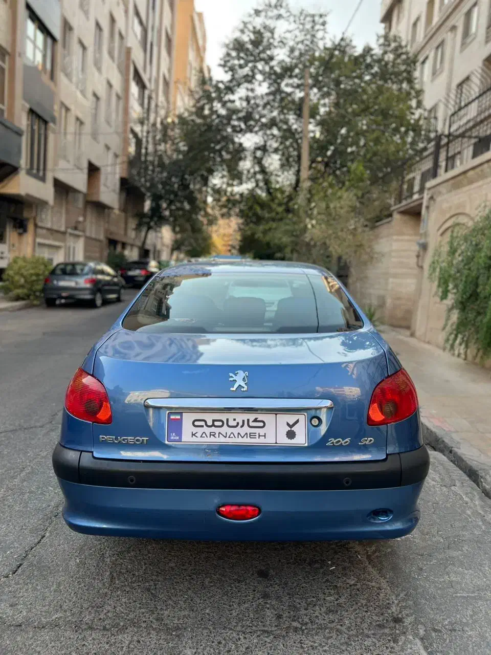 پژو ۲۰۶ صندوق دار v8 - 1395