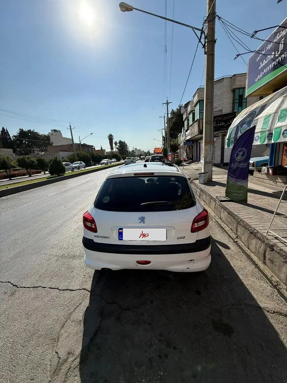 پژو 206 تیپ 3 پانوراما - 1401