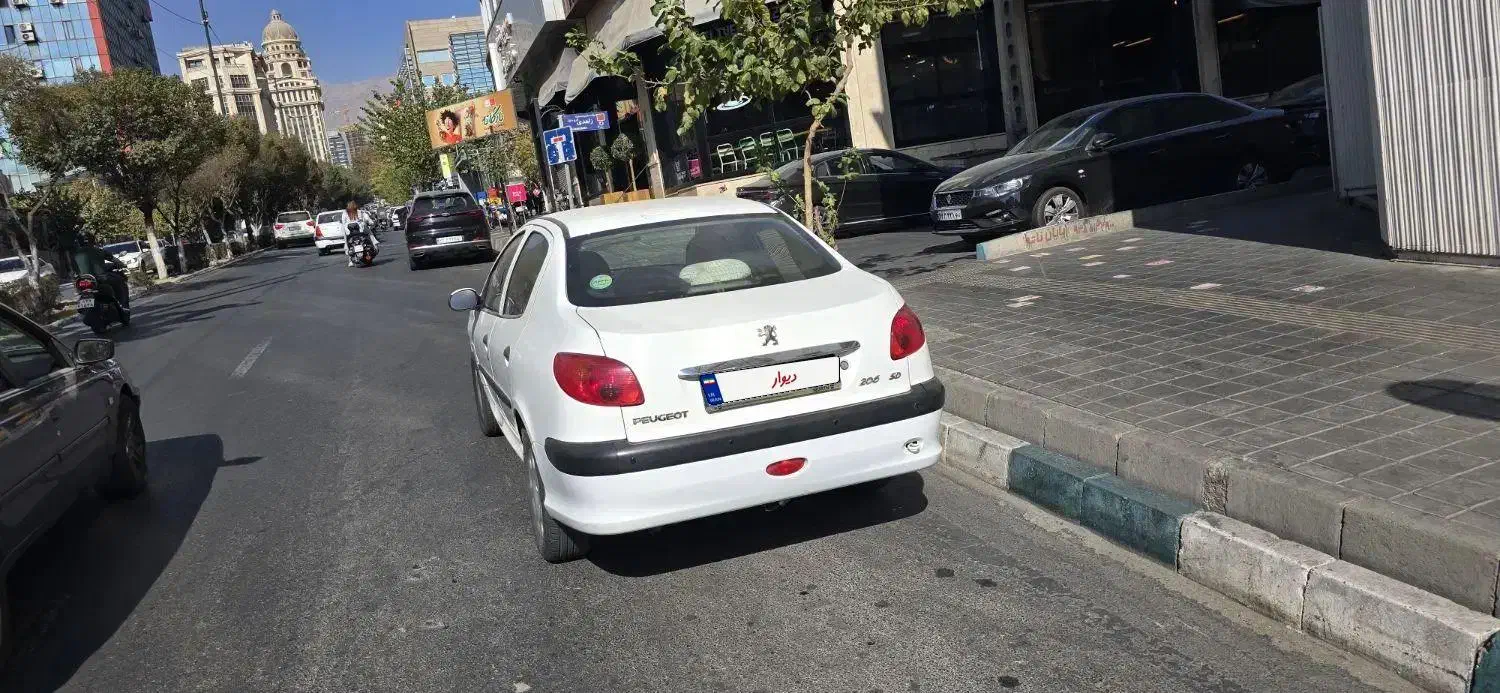 پژو ۲۰۶ صندوق دار v8 - 1399